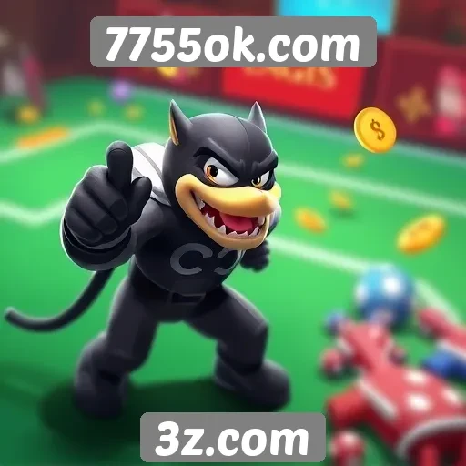 Estudo sobre a diversidade de jogos disponíveis no 7755ok.com