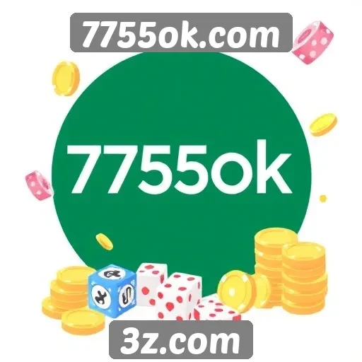 Variedade de jogos disponíveis em 7755ok.com